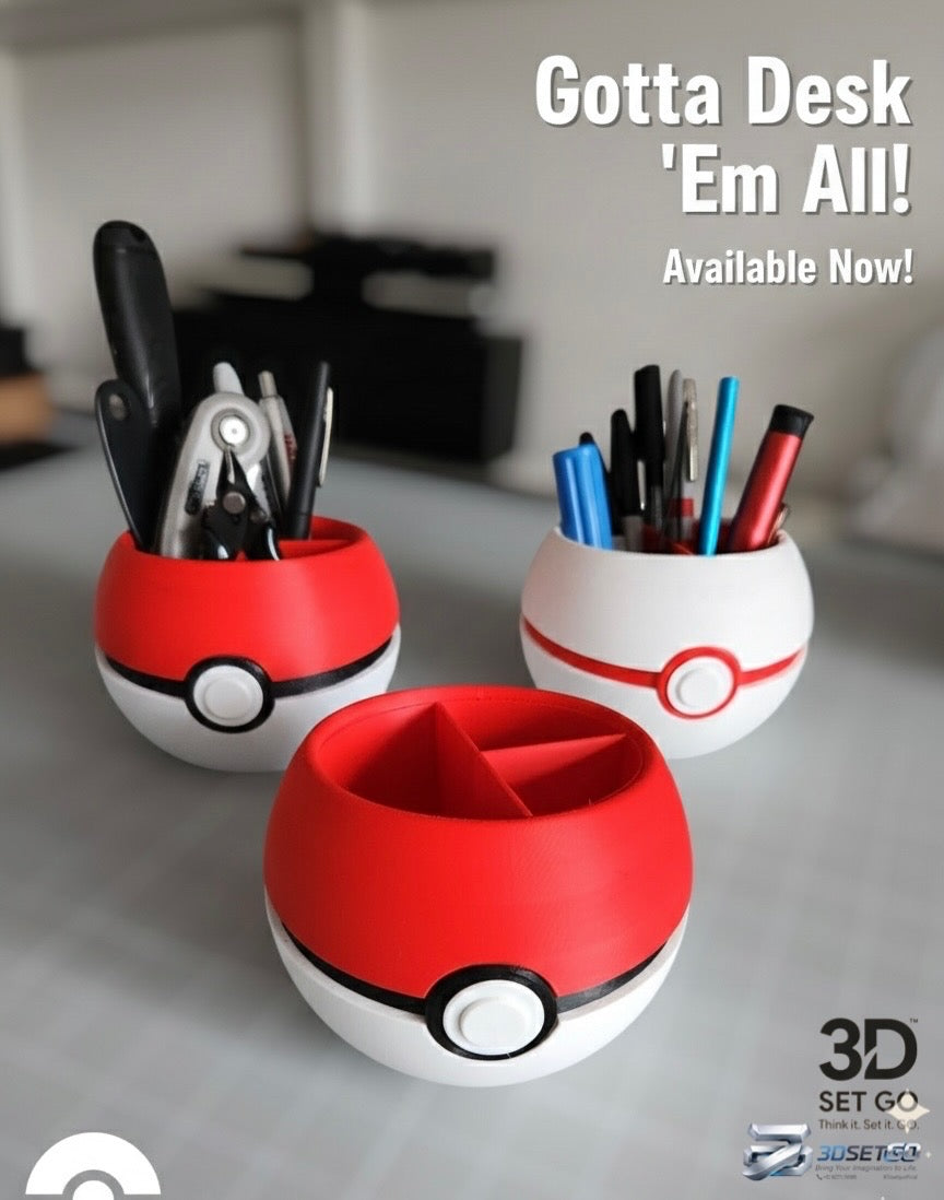 Pokeball Penstand