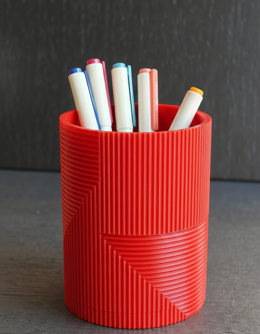 Textured Pen Stand
