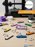 Custom Name Key Chain