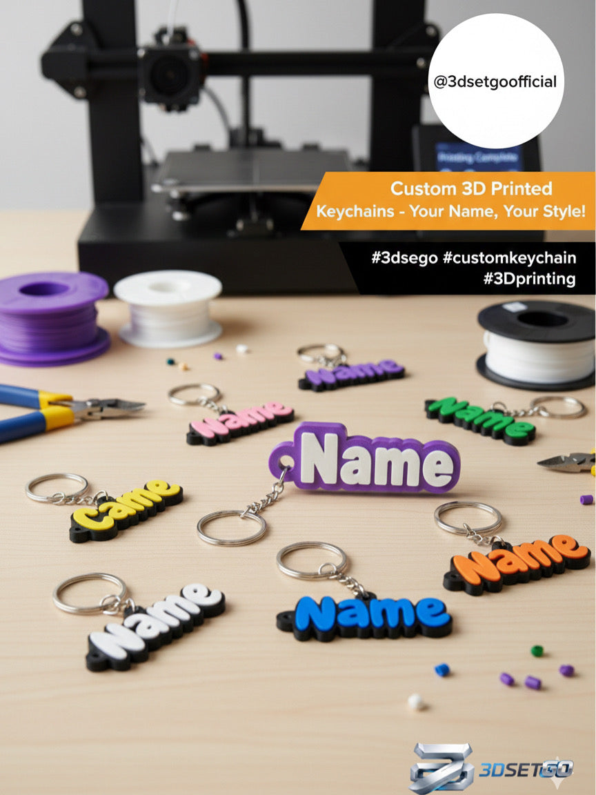 Custom Name Key Chain