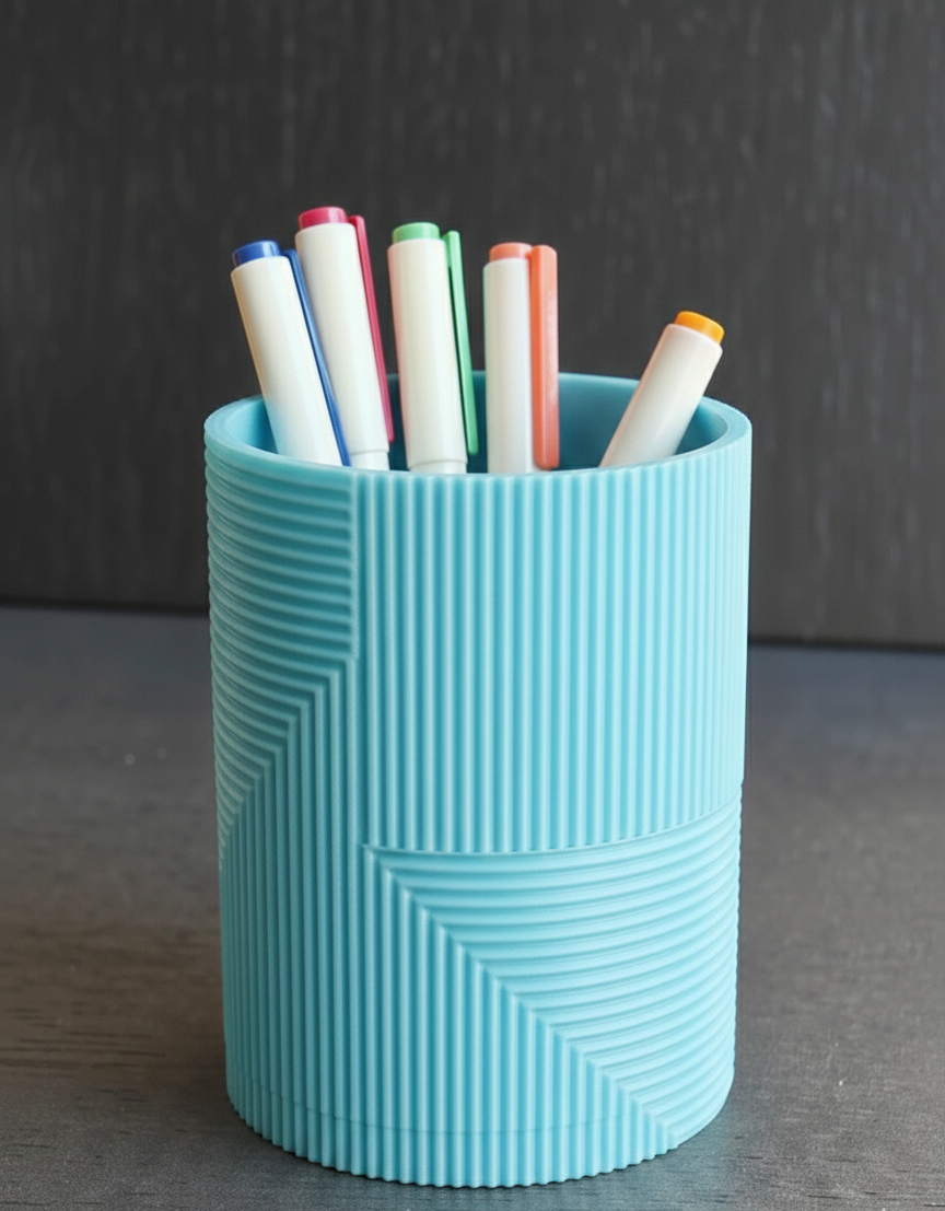 Textured Pen Stand
