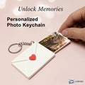 Love Letter Key Chain (With Customised Picture)