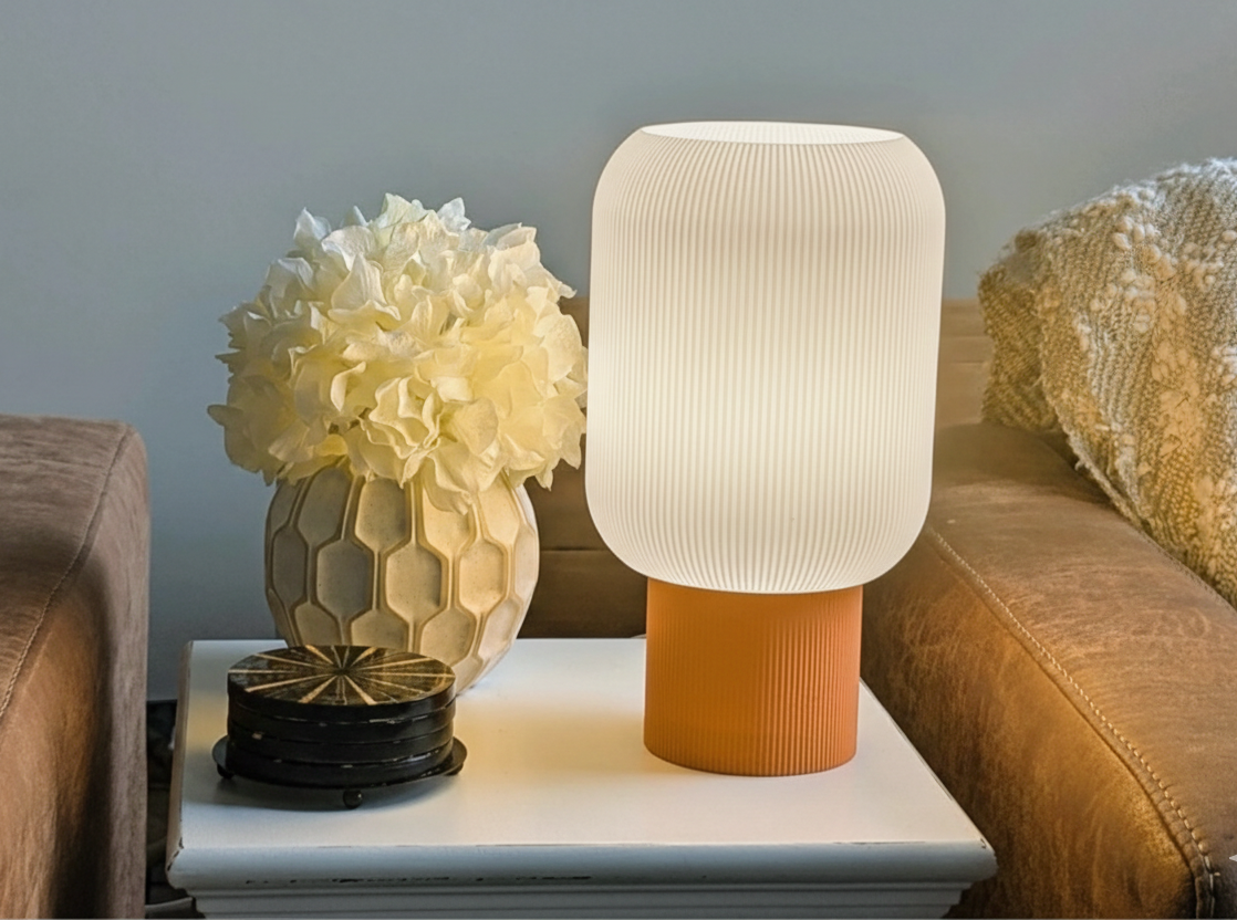 AuraGlow Cumulus Table Lamp (16 x 16 x 28 cm)