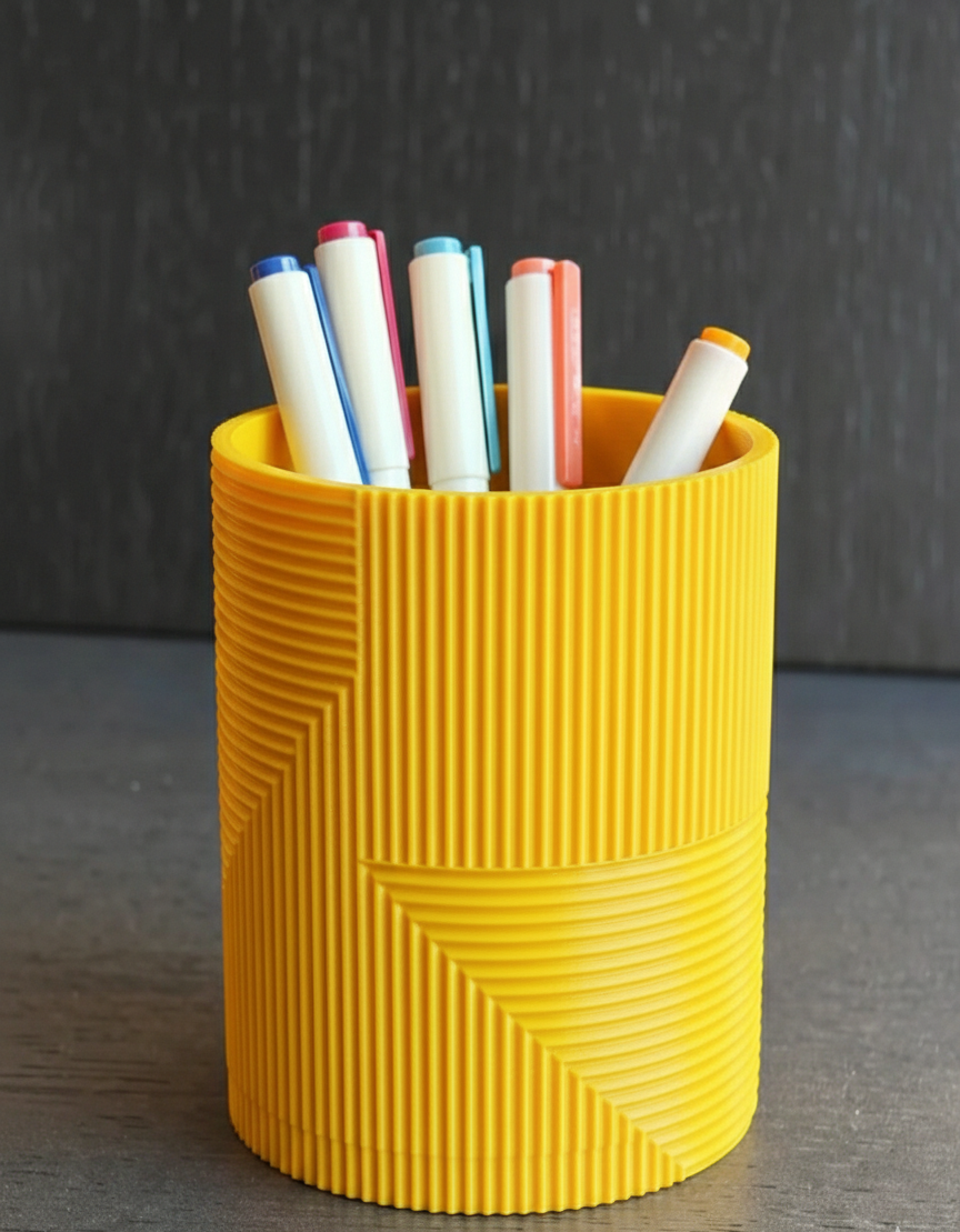 Textured Pen Stand