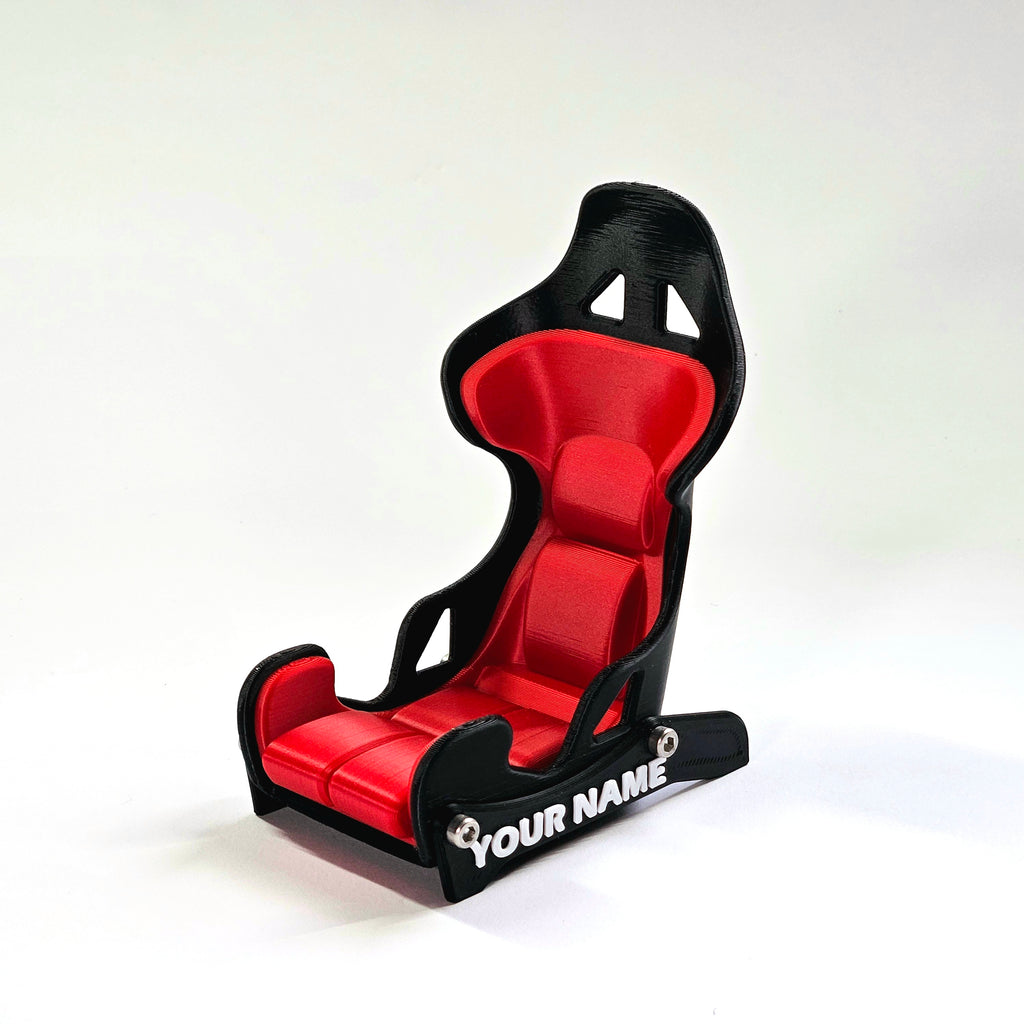 Sports Car Seat With Custom Name