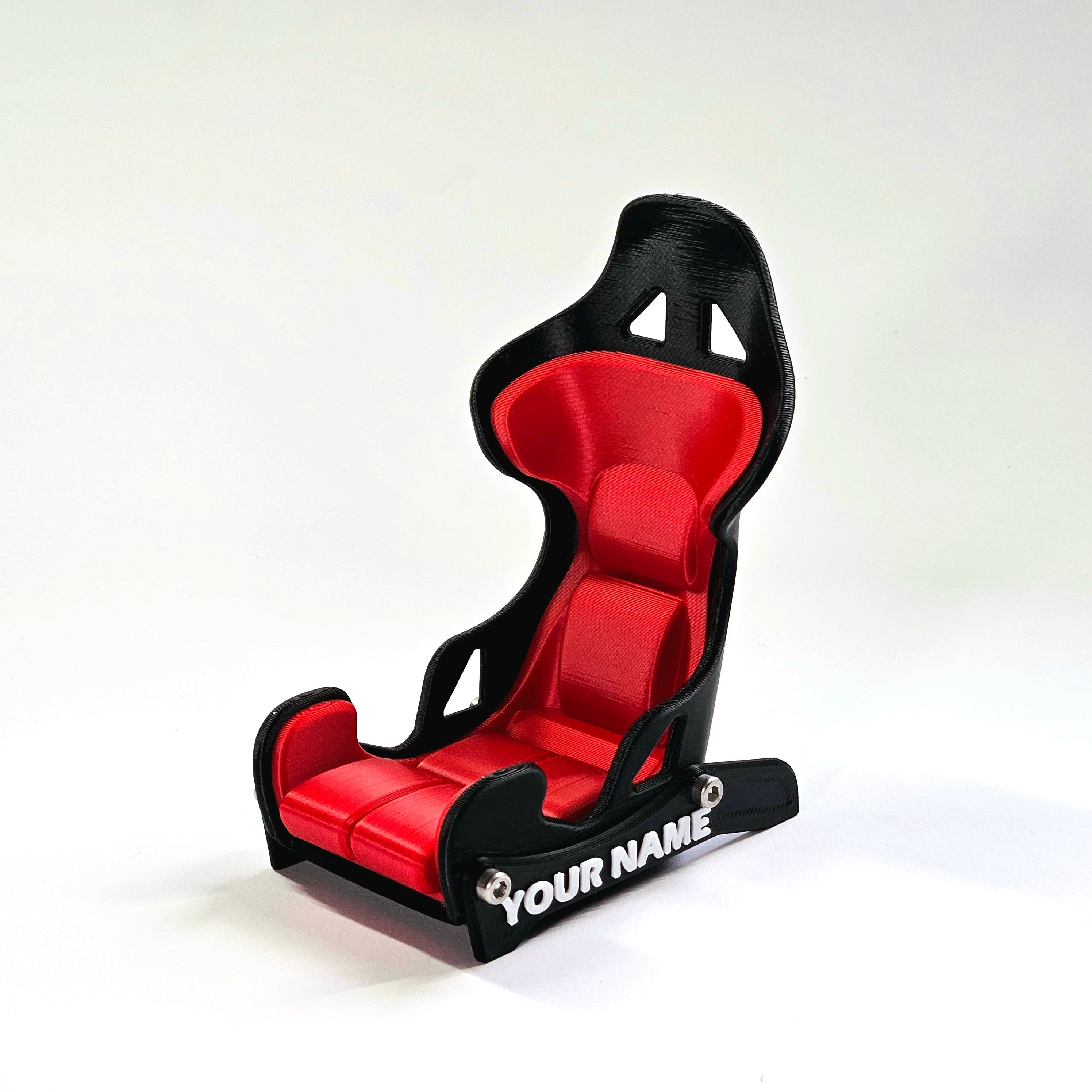 Sports Car Seat With Custom Name