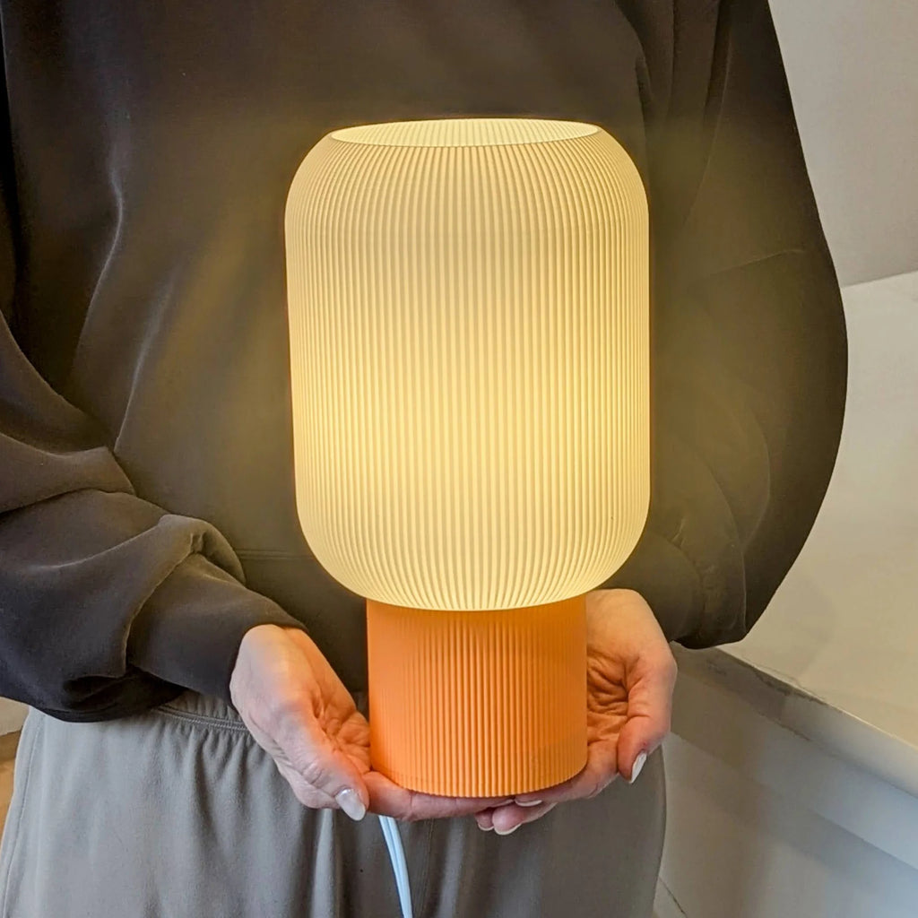 AuraGlow Cumulus Table Lamp (16 x 16 x 28 cm)