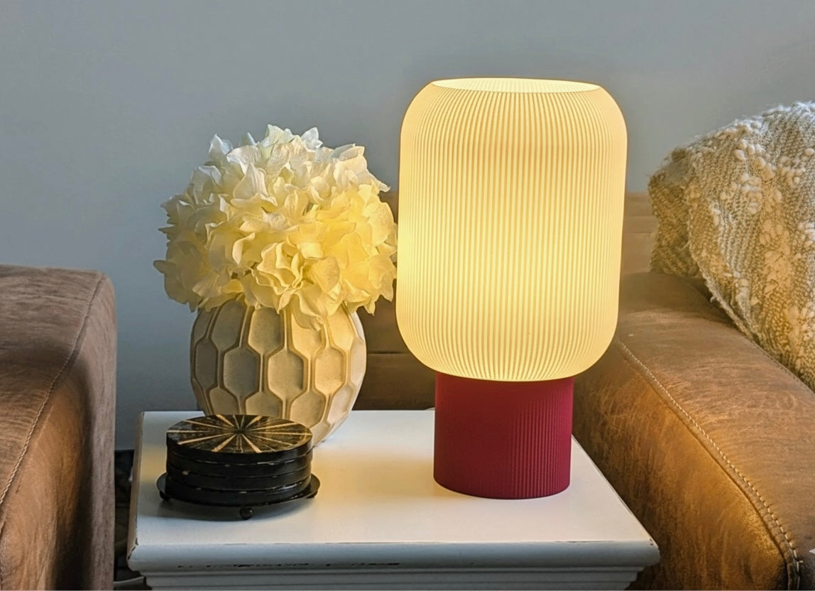 AuraGlow Cumulus Table Lamp (16 x 16 x 28 cm)