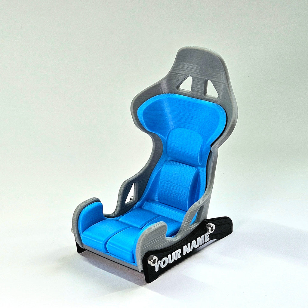 Sports Car Seat With Custom Name