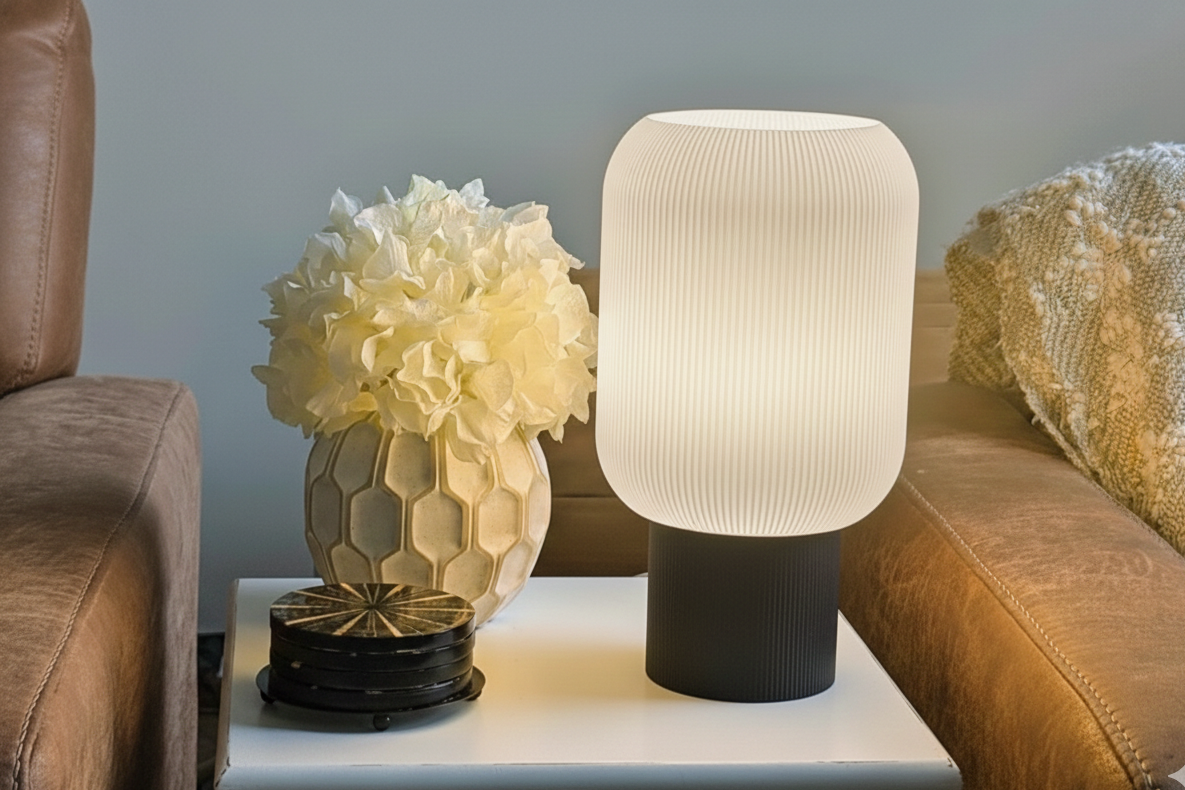 AuraGlow Cumulus Table Lamp (16 x 16 x 28 cm)