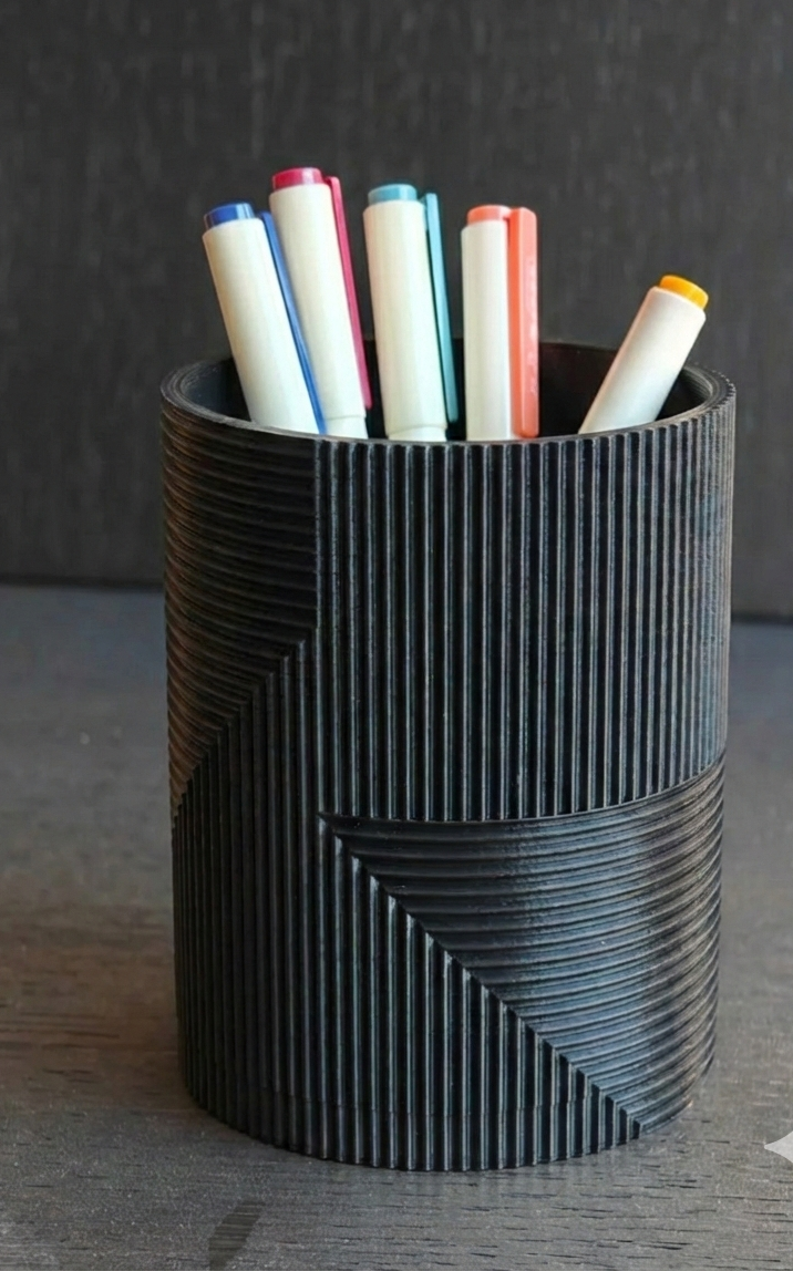 Textured Pen Stand