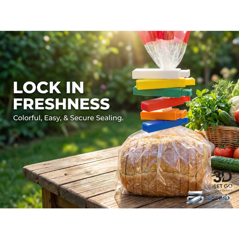 Food Bag Seal (4Pcs)