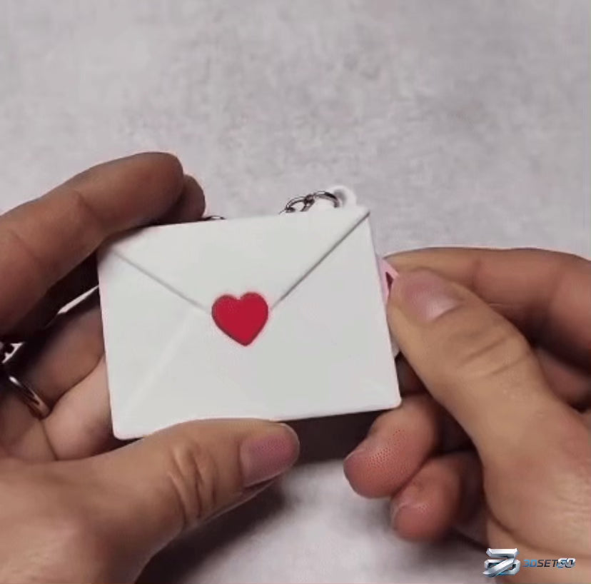 Love Letter Key Chain (With Customised Picture)