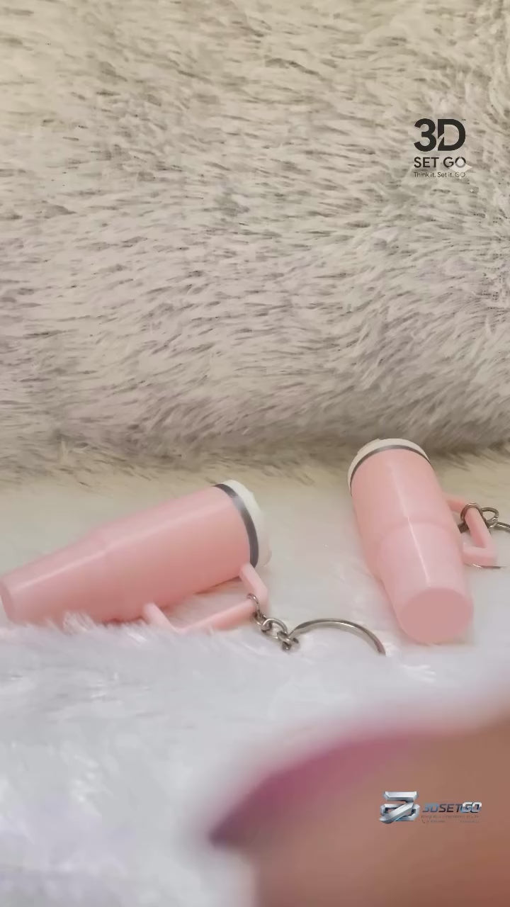 Stanley’s Tumbler Keychain Holder (With Customised Name)